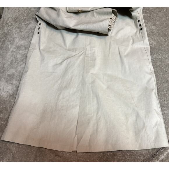 Algo Commuter Jacket Tan Long Sleeve Button Up W/Pockets Womens 34/US 2 - Picture 8 of 9